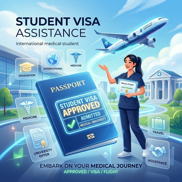Student Visa Assistance For MBBS Abroad